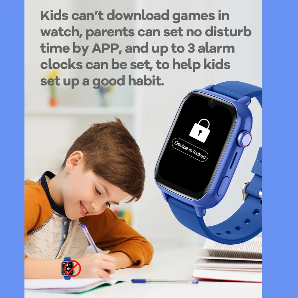 4G Kids Smart Watch – GPS Tracker & Video Call 4G Kids Smart Watch – GPS Tracker & Video Call