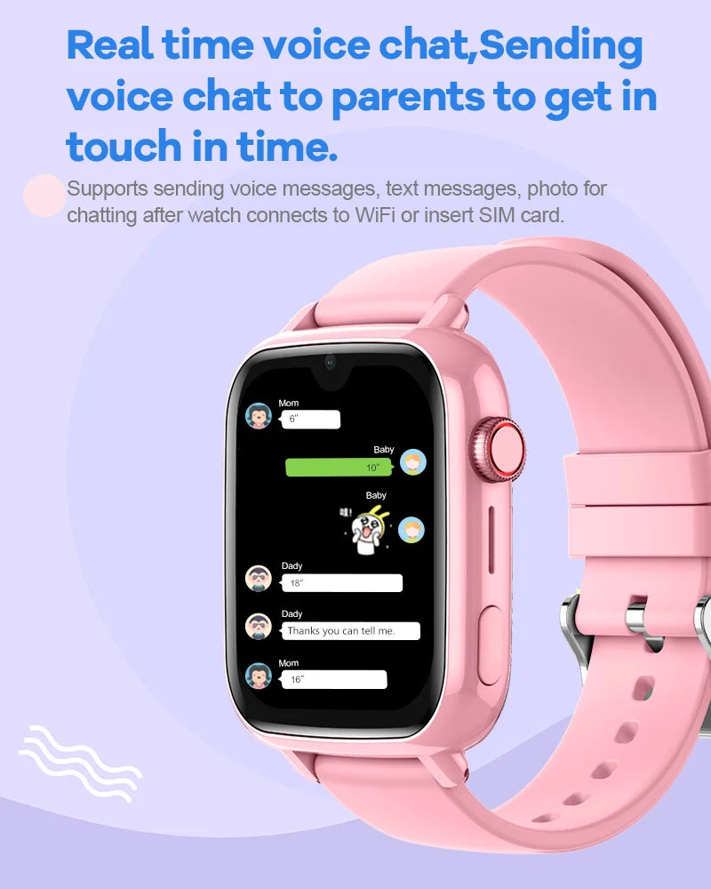 4G Kids Smart Watch – GPS Tracker & Video Call 4G Kids Smart Watch – GPS Tracker & Video Call