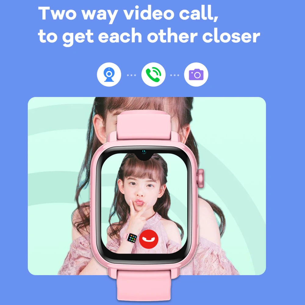4G Kids Smart Watch – GPS Tracker & Video Call 4G Kids Smart Watch – GPS Tracker & Video Call