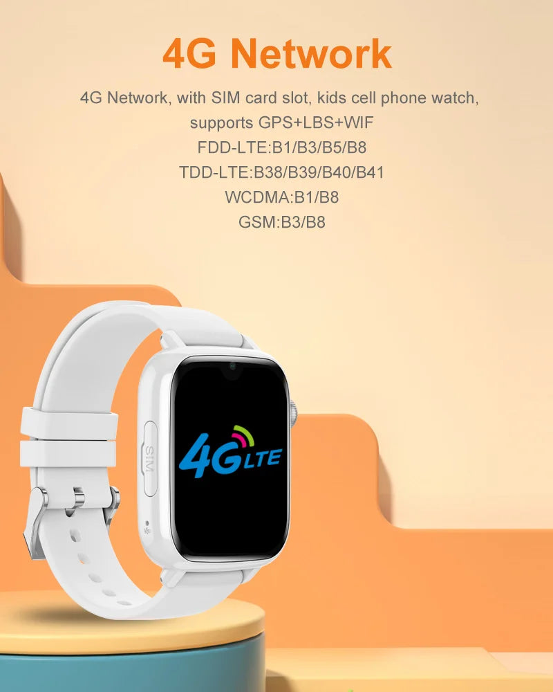 4G Kids Smart Watch – GPS Tracker & Video Call 4G Kids Smart Watch – GPS Tracker & Video Call