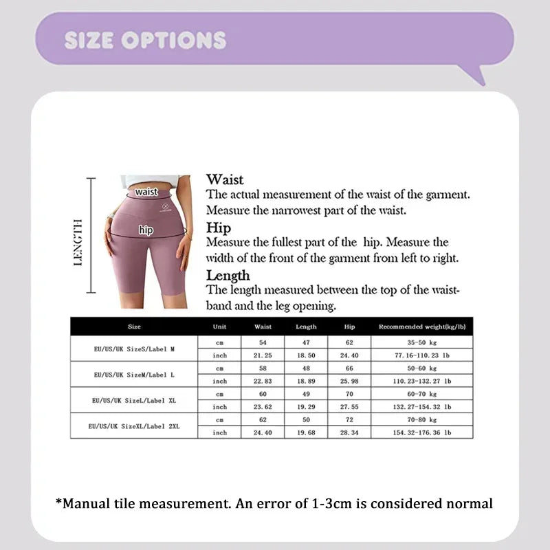 Women’s High-Waist Gym Shorts – Push-Up Fitness & Yoga Shorts