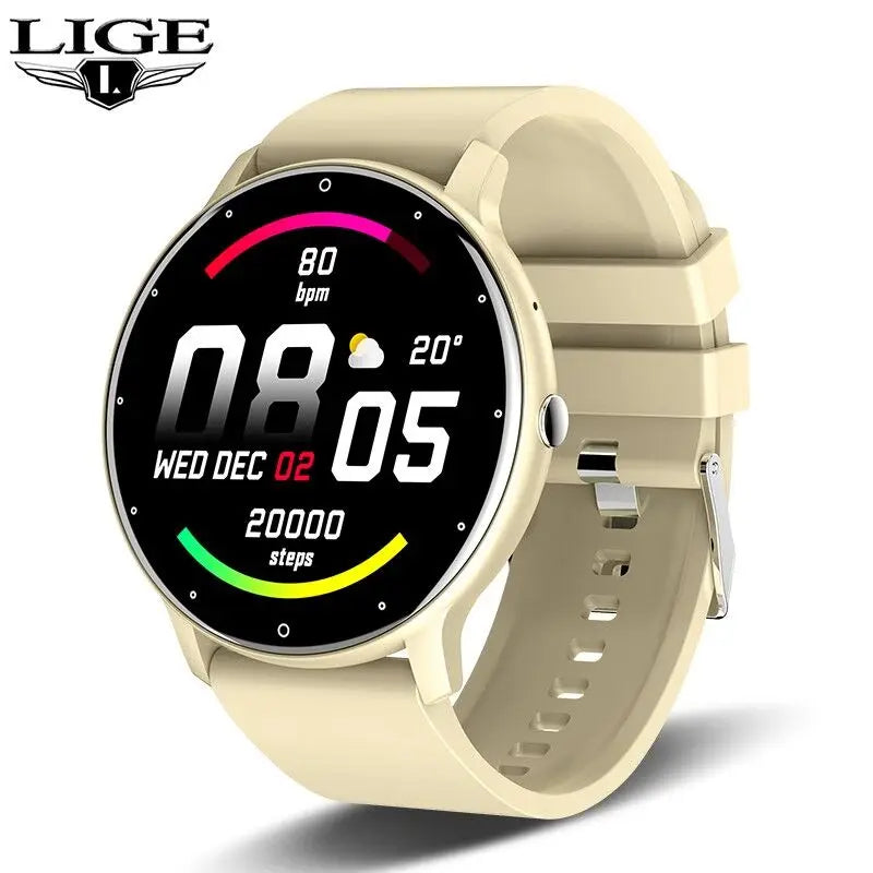 LIGE Women Smart Watch – Fitness Tracker & Heart Rate Monitor
