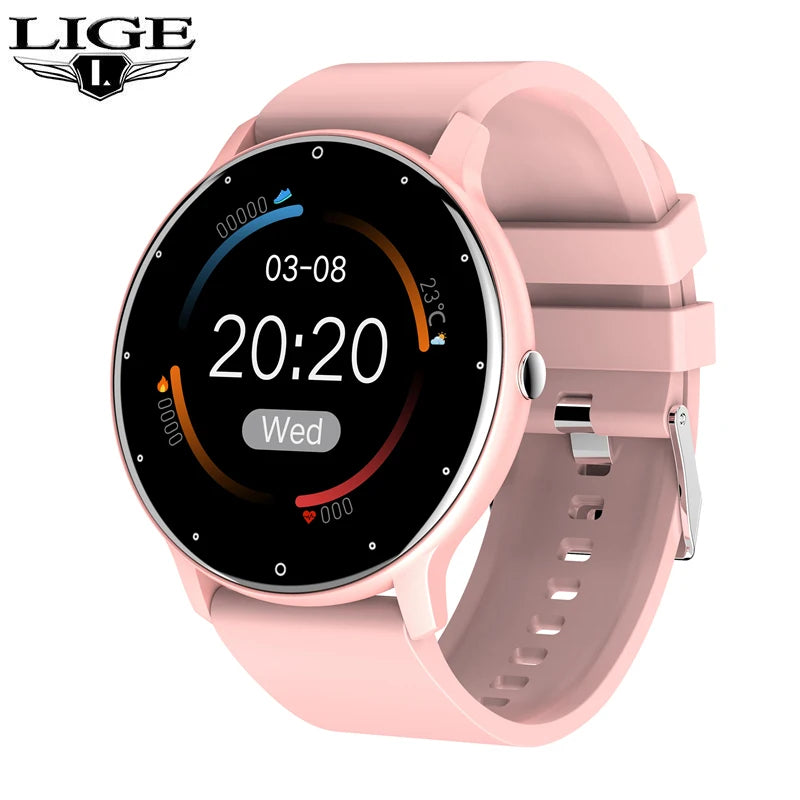 LIGE Women Smart Watch – Fitness Tracker & Heart Rate Monitor