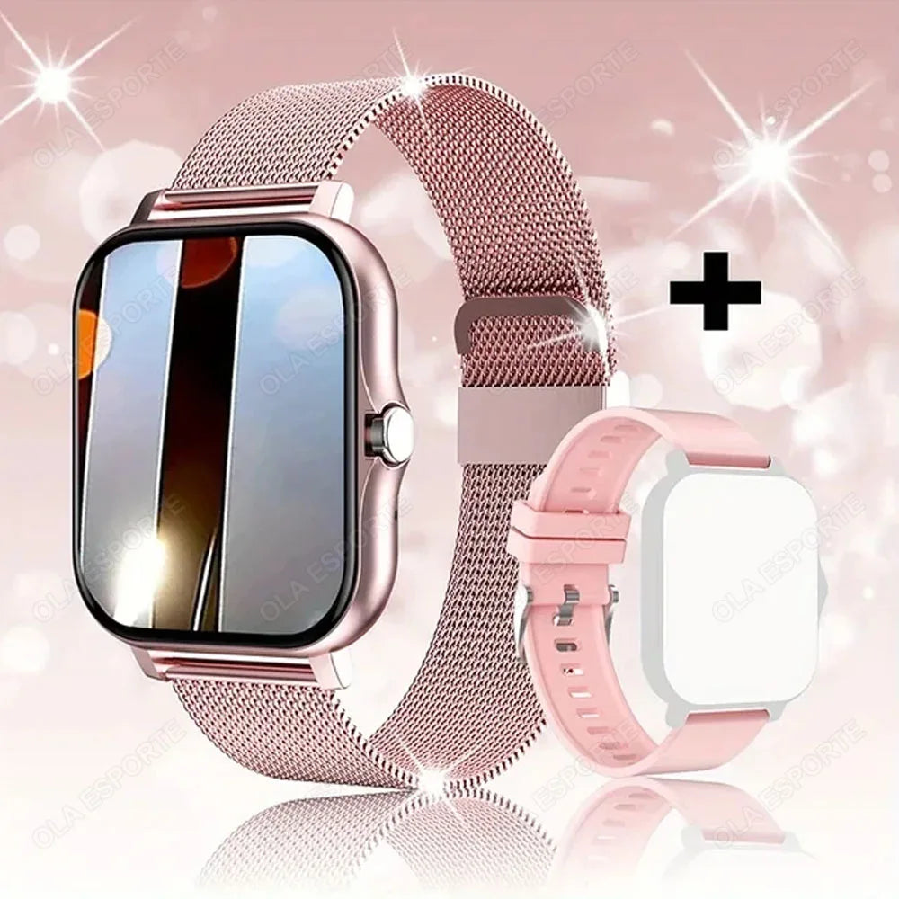 1.83″ Smart Watch – Full Touch Fitness Tracker with Bluetooth Call