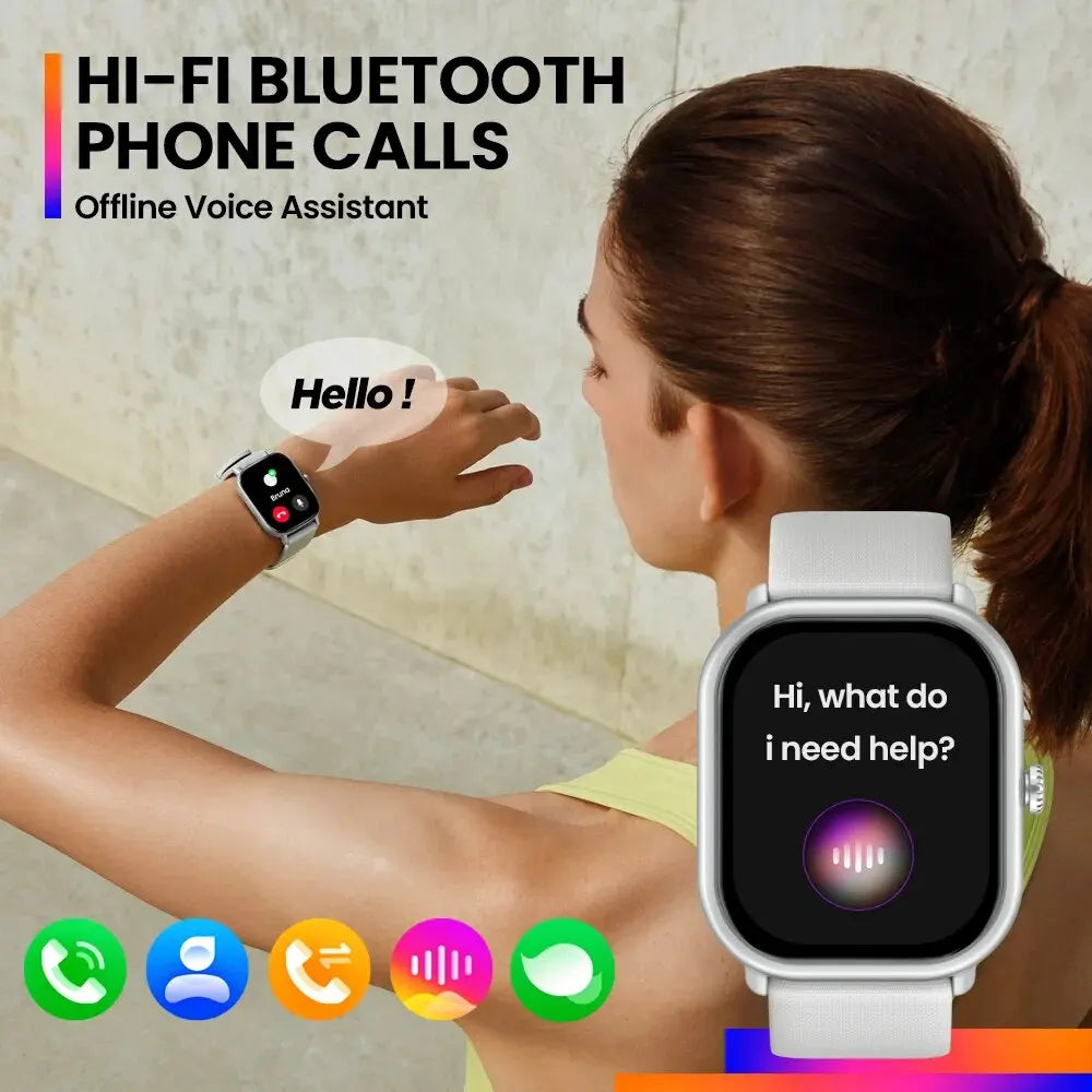 M6 Smart Watch – Fitness Bracelet with Heart Rate & BP Monitor