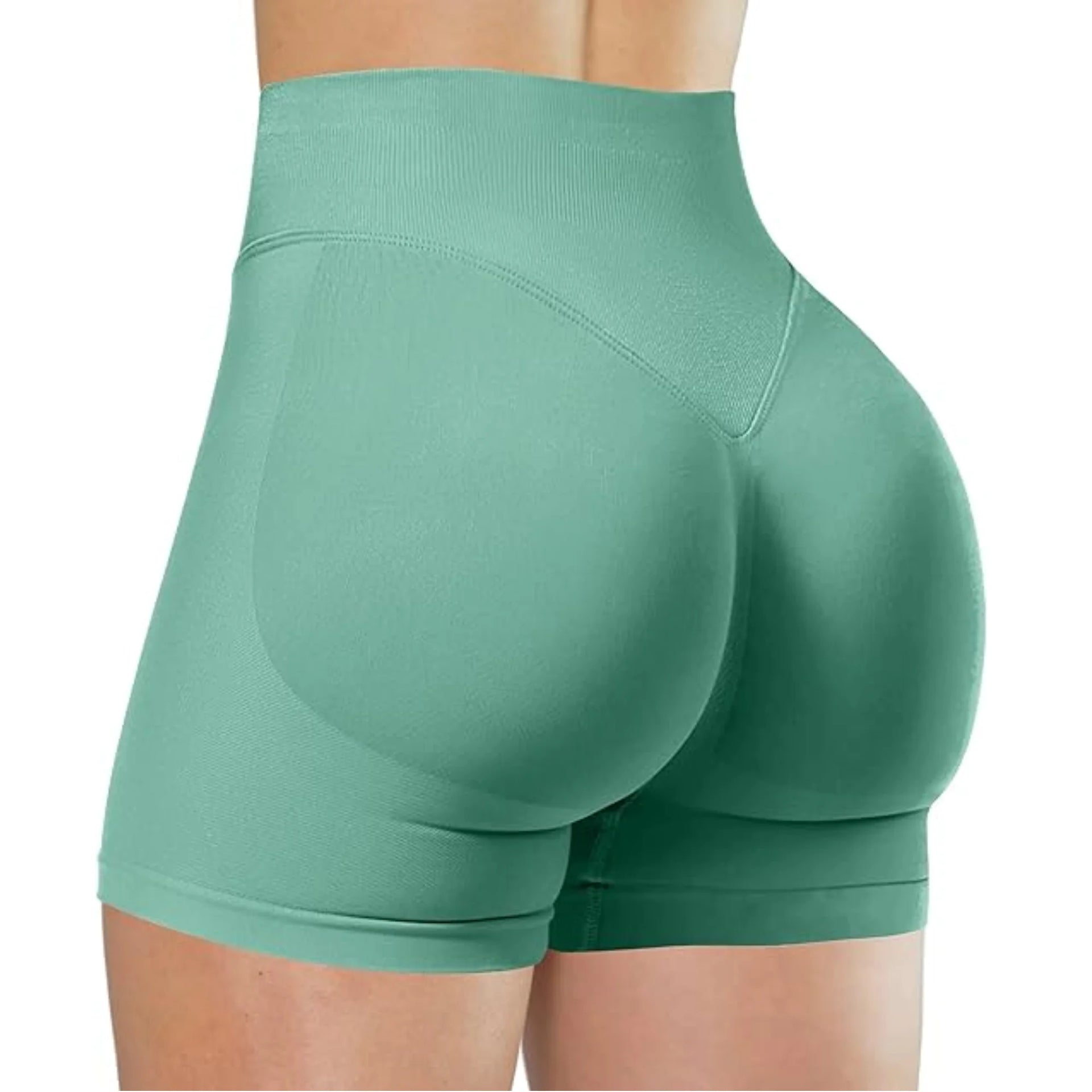 Summer High Waisted Yoga Shorts Fashionable and Sexy Running Fitness Pants Solid Color Yoga Leggings Customizable labels