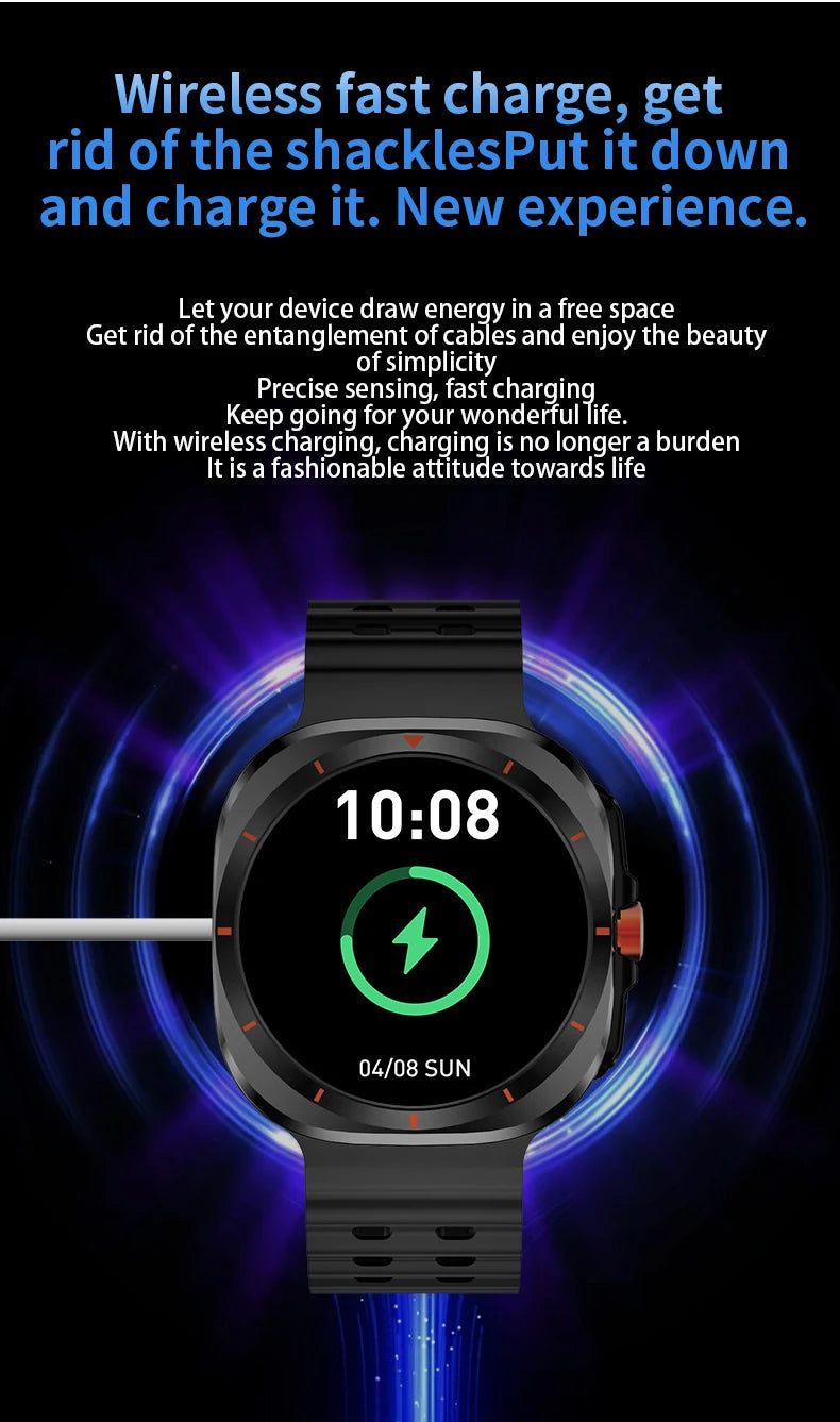 G.L Wear 2025 New Men's Smart Watch 1.52 Inch Bluetooth Talk Sports Fitness Pedometer Woman Smart Watch