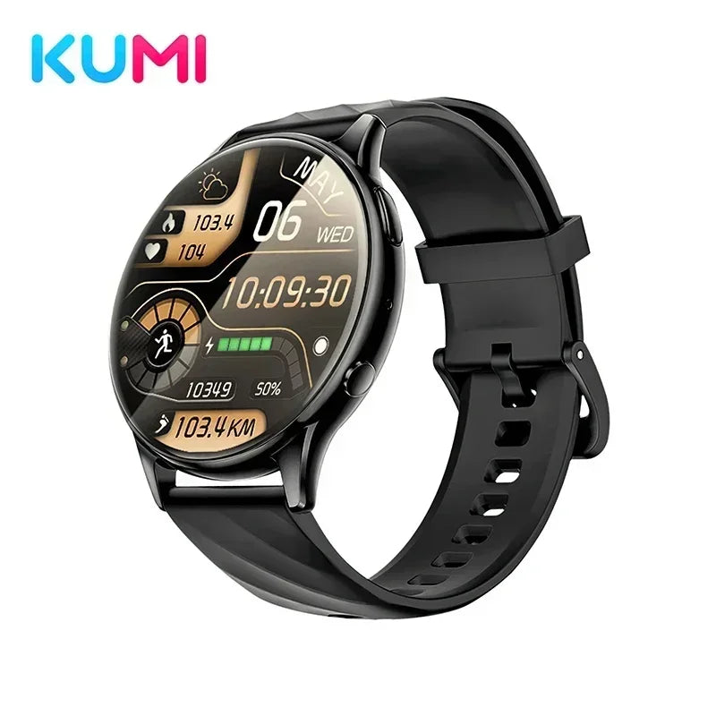 KUMI GW5 Smart Watch – 1.39″ HD Fitness Tracker with SpO2