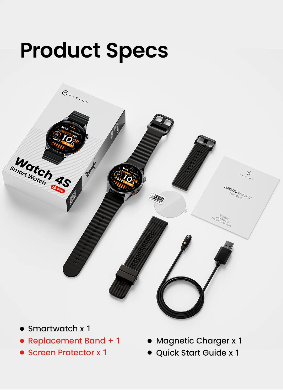 HAYLOU Watch 4S GPS Smartwatch