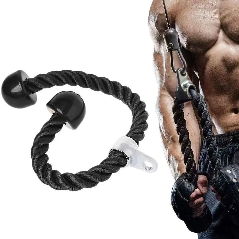 Triceps Rope Pull Down – Face Pull & Biceps Gym Attachment