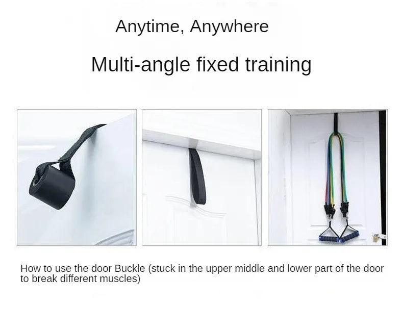 Elastic Resistance Door Anchor – Fitness Band Doorway Holder