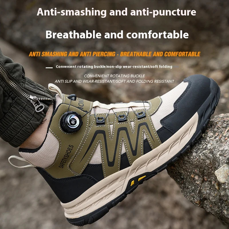 Men’s Safety Boots – Steel Toe Indestructible Work Shoes