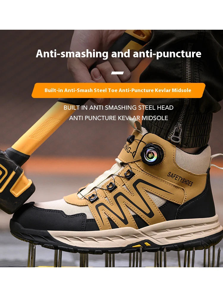 Men’s Safety Boots – Steel Toe Indestructible Work Shoes