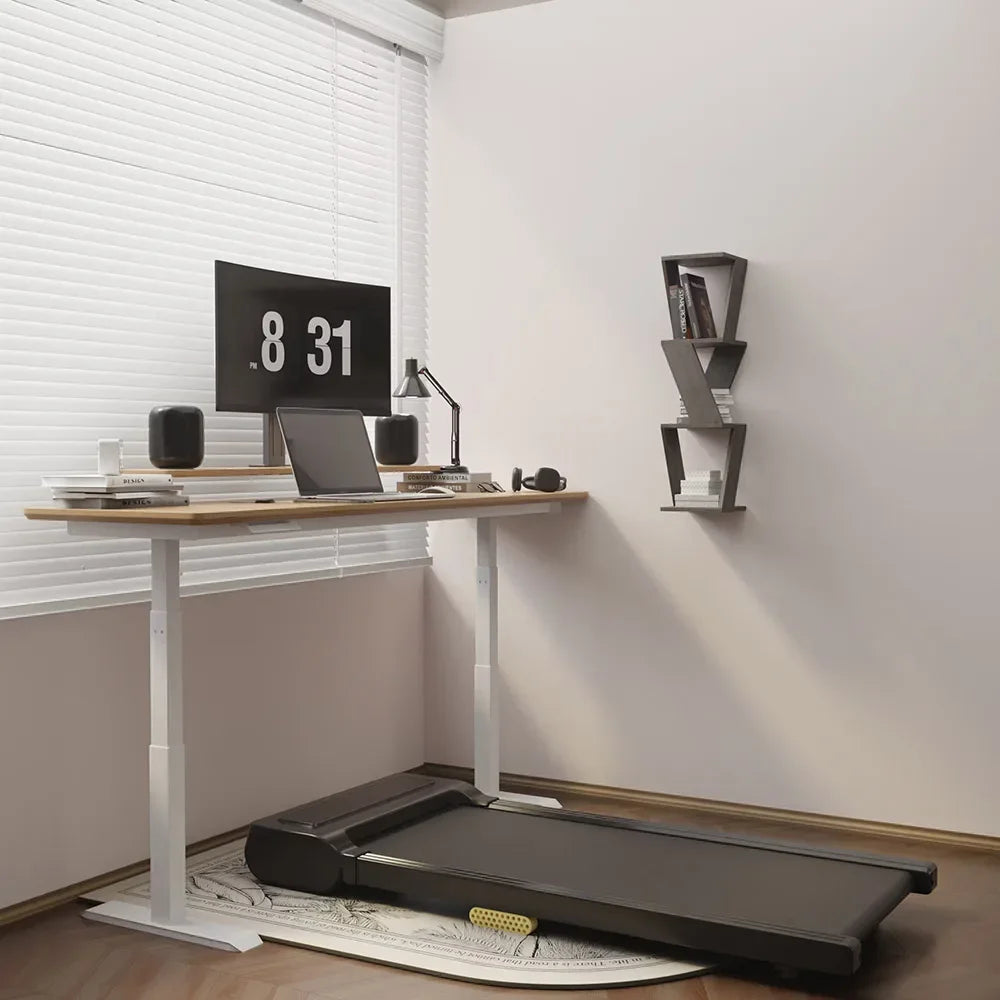 High-Efficiency Brushless Motor Treadmills with LED Display and Countdown Modes, Supports 275lbs Capacity,Ideal for Home Fitness