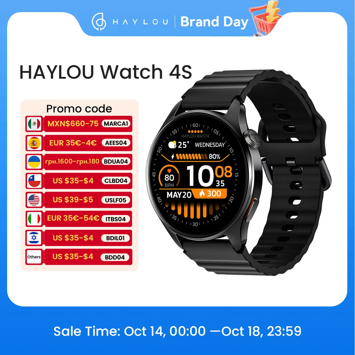 HAYLOU Watch 4S GPS Smartwatch