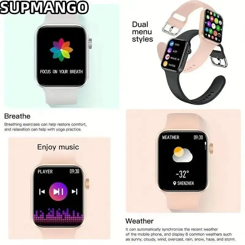 S8 Smart Watch – Bluetooth Call Fitness & Health Tracker