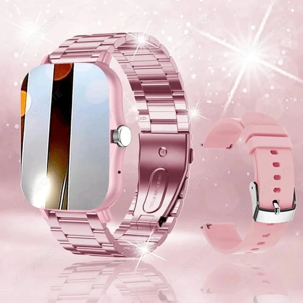 1.83″ Smart Watch – Full Touch Fitness Tracker with Bluetooth Call