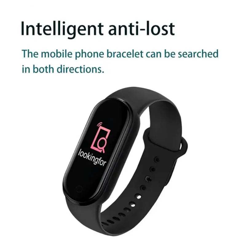 M6 Smart Watch – Fitness Bracelet with Heart Rate & BP Monitor