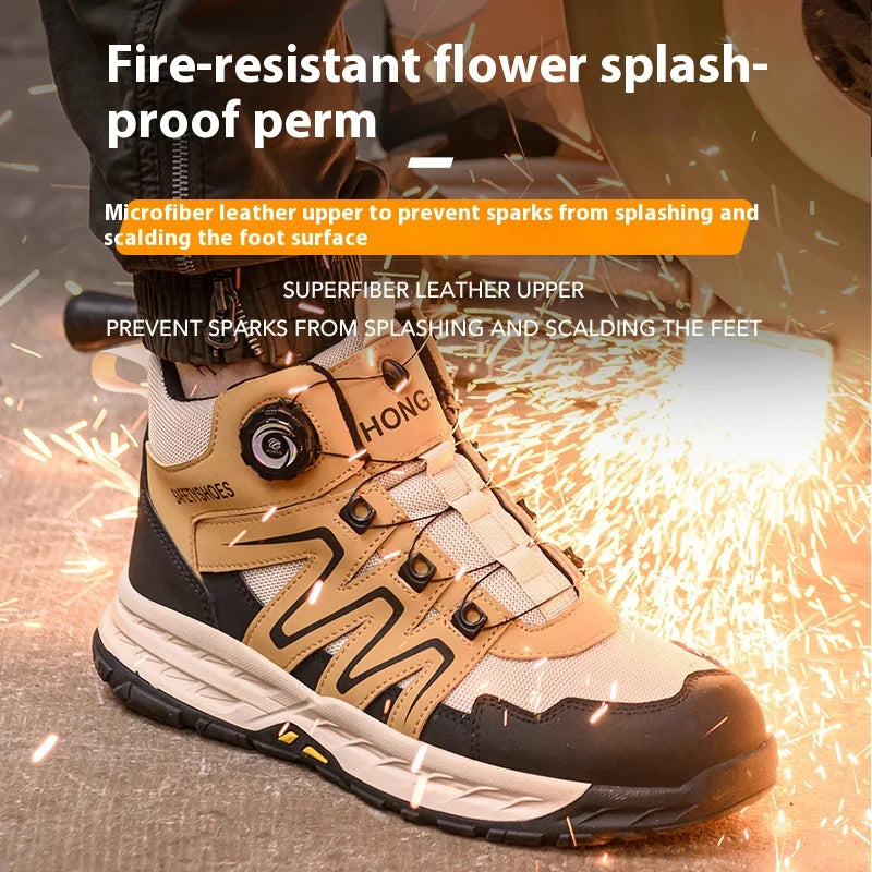 Men’s Safety Boots – Steel Toe Indestructible Work Shoes
