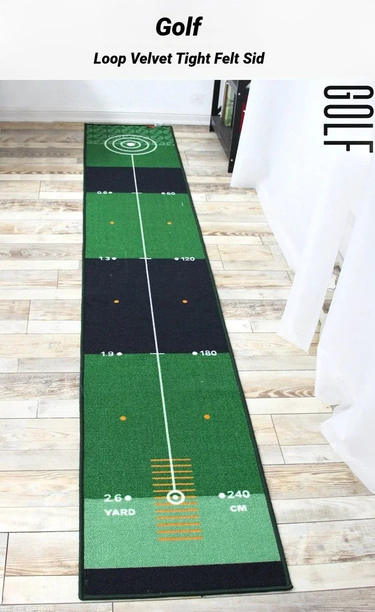 50×300cm Golf Putting Green Mat – Indoor & Outdoor Practice
