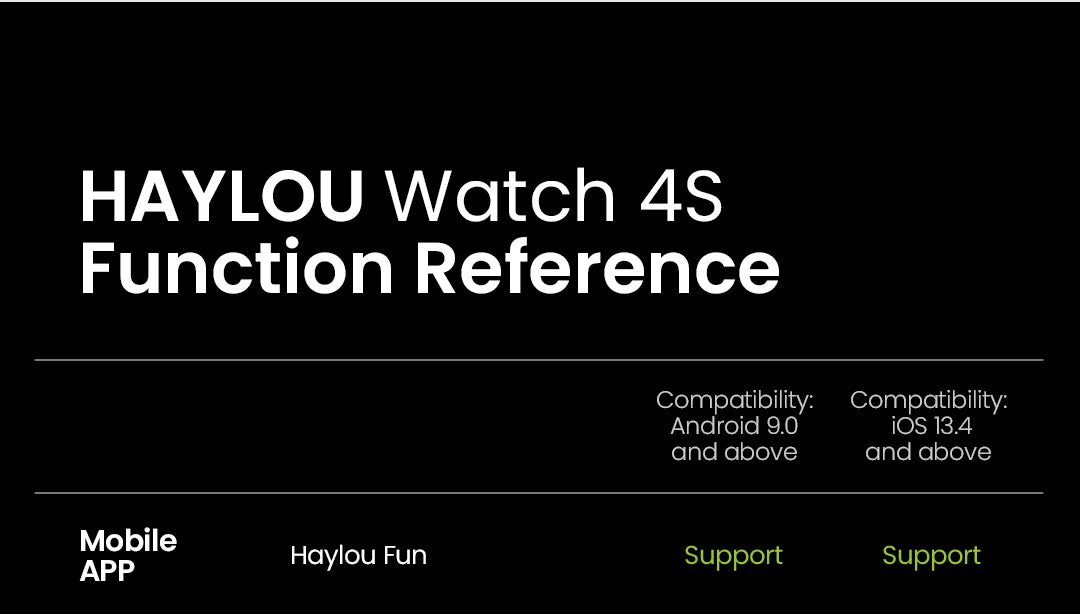 HAYLOU Watch 4S GPS Smartwatch