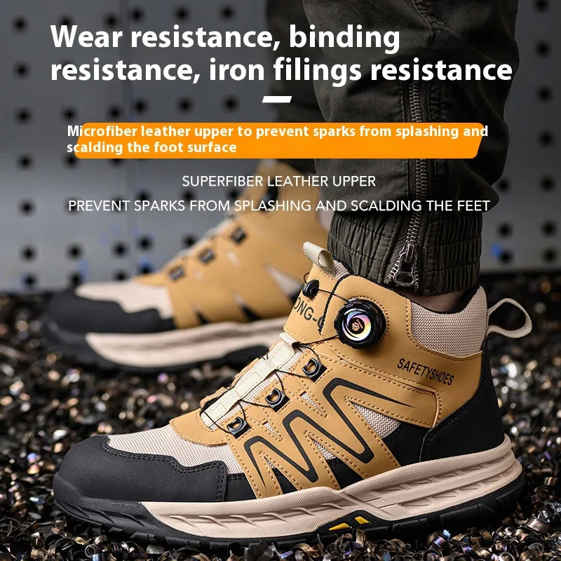 Men’s Safety Boots – Steel Toe Indestructible Work Shoes