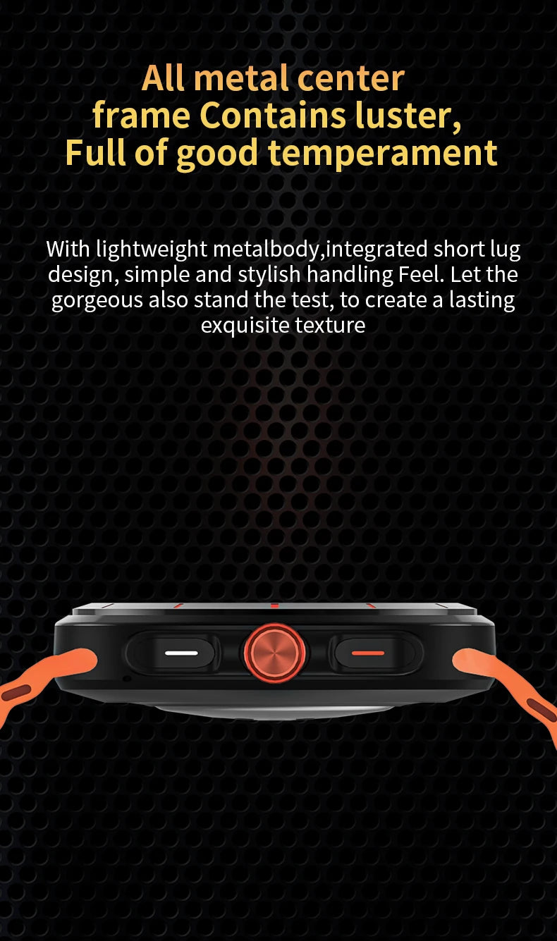 G.L Wear 2025 New Men's Smart Watch 1.52 Inch Bluetooth Talk Sports Fitness Pedometer Woman Smart Watch