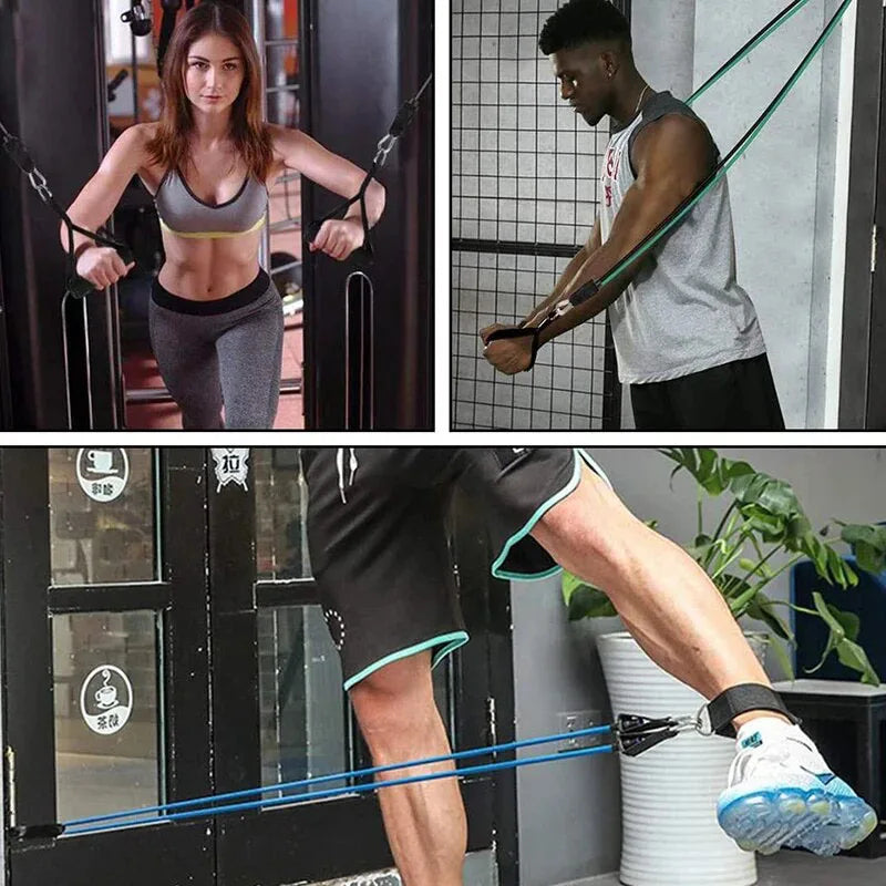 Resistance Bands with Handles – Home Strength Training Set