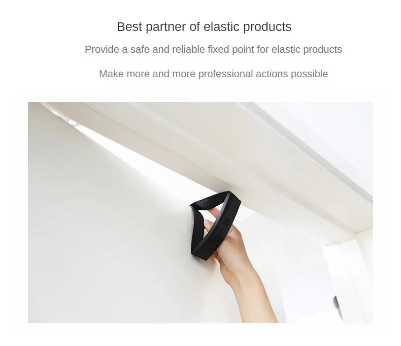 Elastic Resistance Door Anchor – Fitness Band Doorway Holder