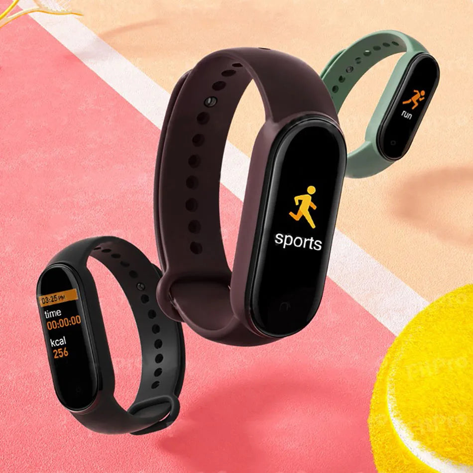 M6 Smart Watch – Fitness Bracelet with Heart Rate & BP Monitor