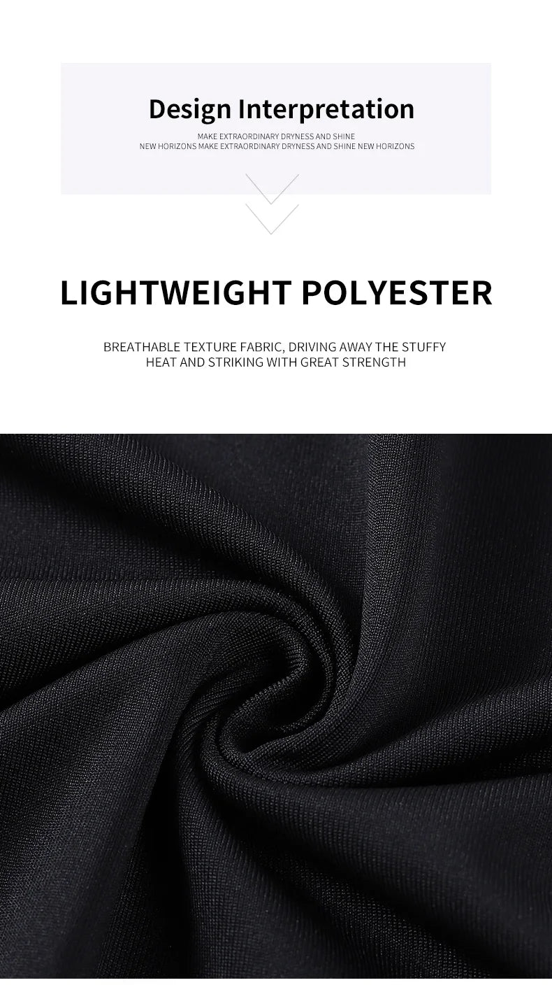 Men’s Quick-Dry Long Sleeve Sports Top – Tight Fit Training Shirt