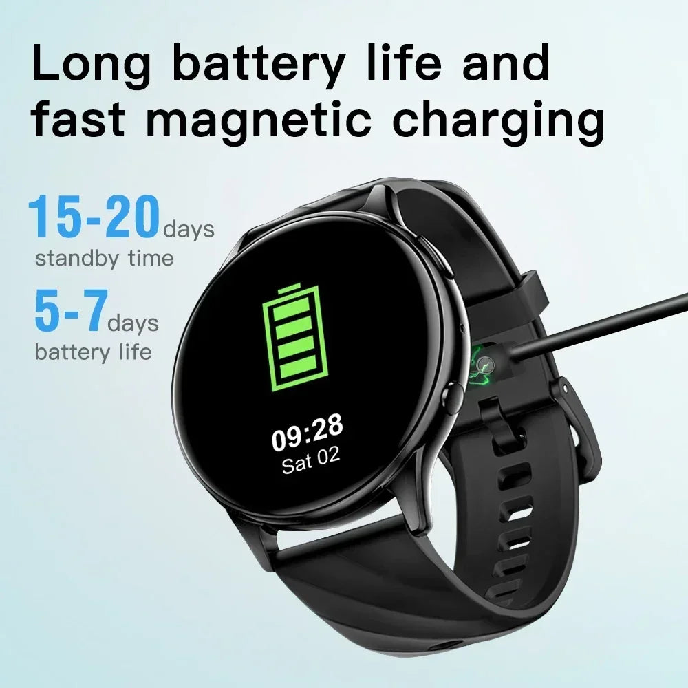 KUMI GW5 Smart Watch – 1.39″ HD Fitness Tracker with SpO2