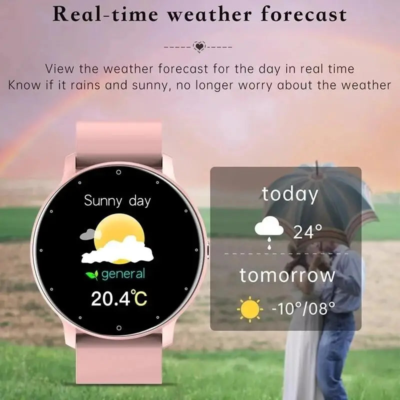 LIGE Women Smart Watch – Fitness Tracker & Heart Rate Monitor