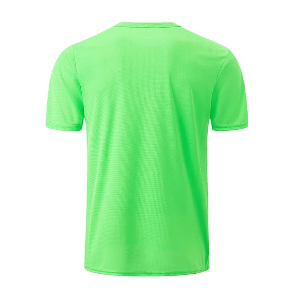 1/5 Pcs Men's Solid Color Waffle Sports Short Sleeve Fitness Running Jogging Base Clothes Joker Comfort License Training Shirt