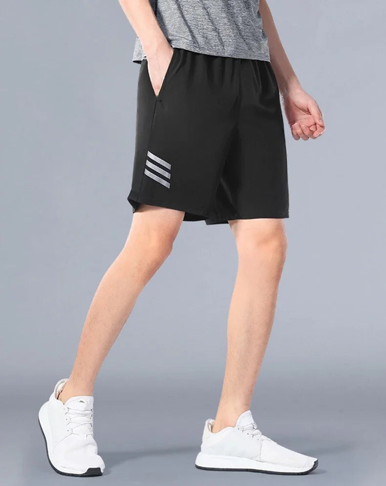 Men’s Loose Quick-Dry Running Shorts – Breathable Sportswear