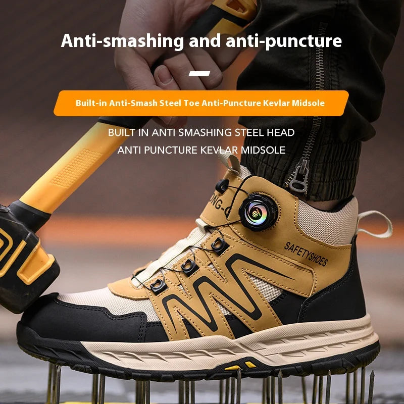 Men’s Safety Boots – Steel Toe Indestructible Work Shoes