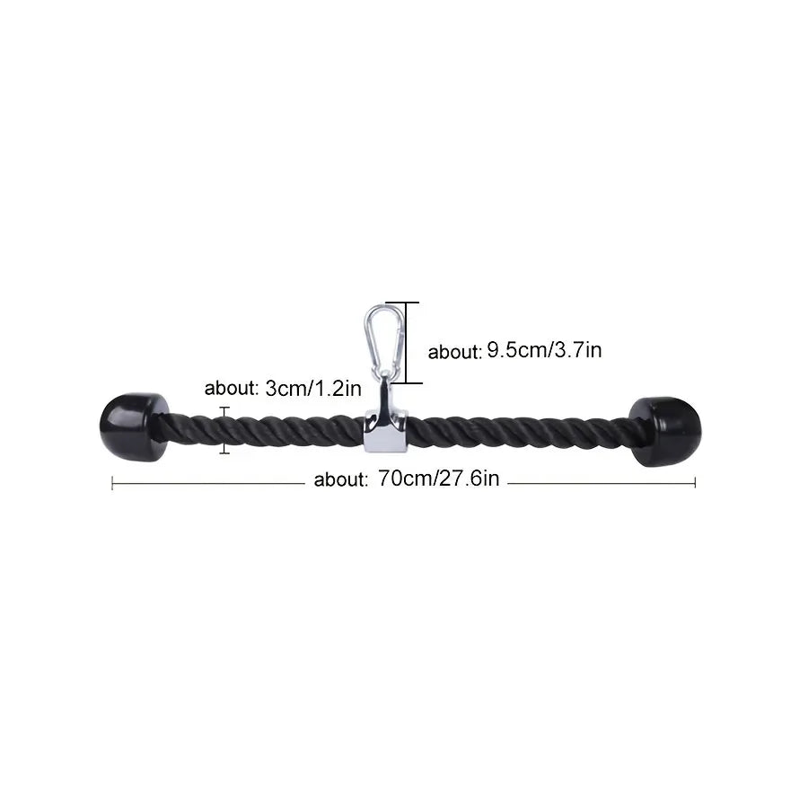 Triceps Rope Pull Down – Face Pull & Biceps Gym Attachment