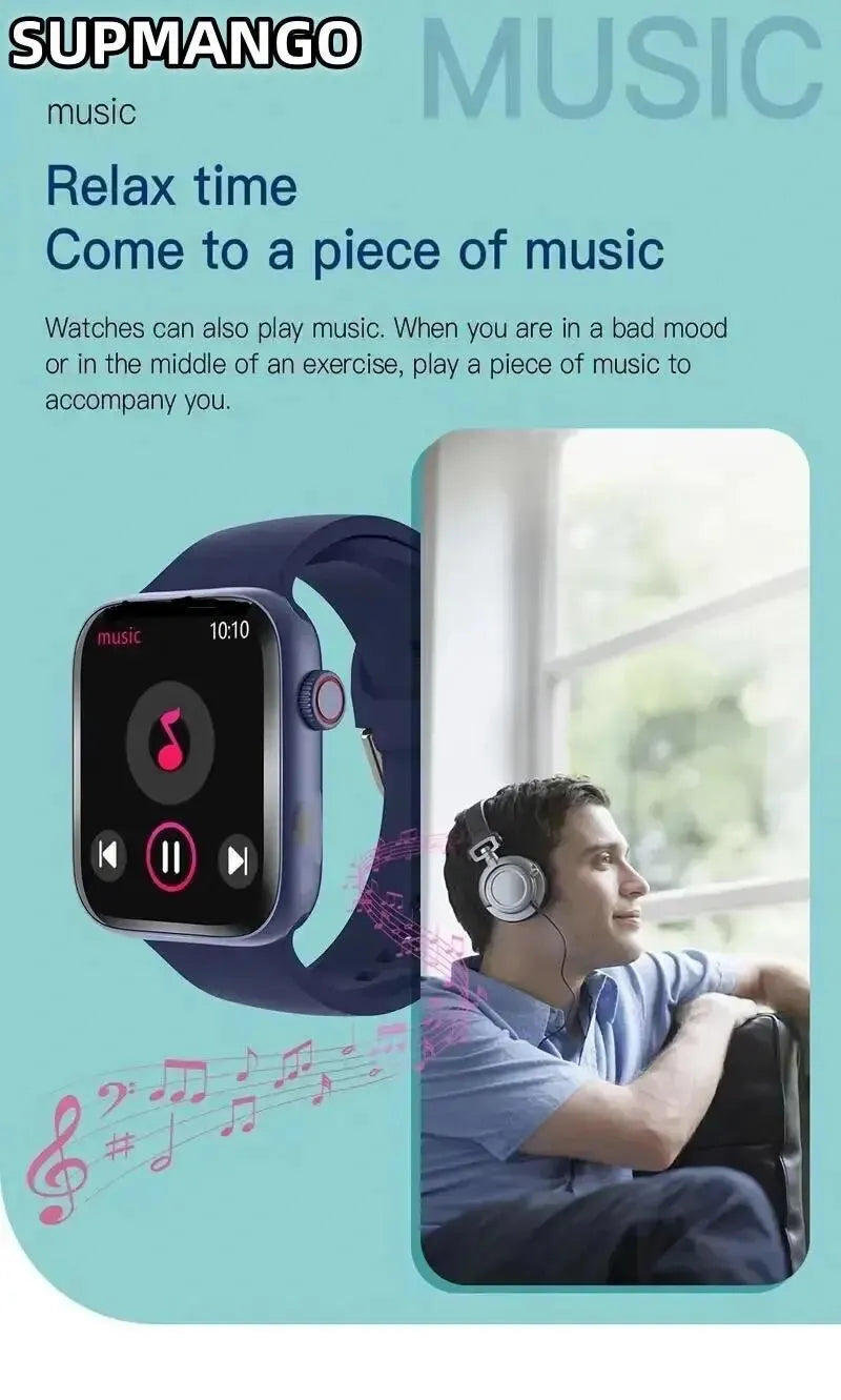 S8 Smart Watch – Bluetooth Call Fitness & Health Tracker