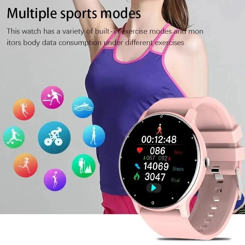 LIGE Women Smart Watch – Fitness Tracker & Heart Rate Monitor