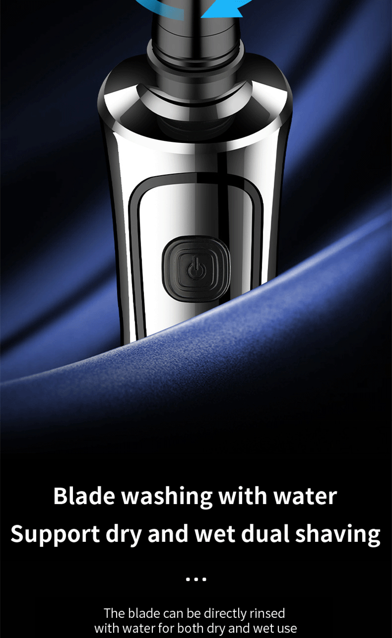 Rechargeable 3D Floating Electric Shaver for Men