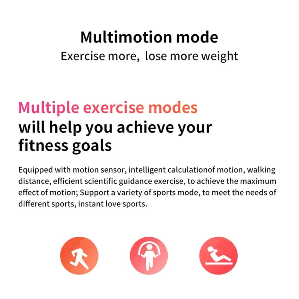 M6 Smart Watch – Fitness Bracelet with Heart Rate & BP Monitor