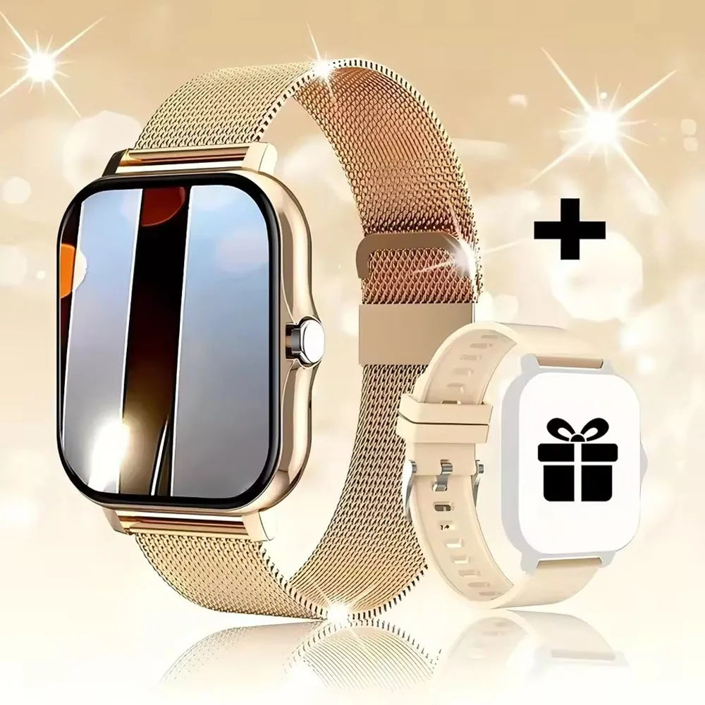 1.83″ Smart Watch – Full Touch Fitness Tracker with Bluetooth Call