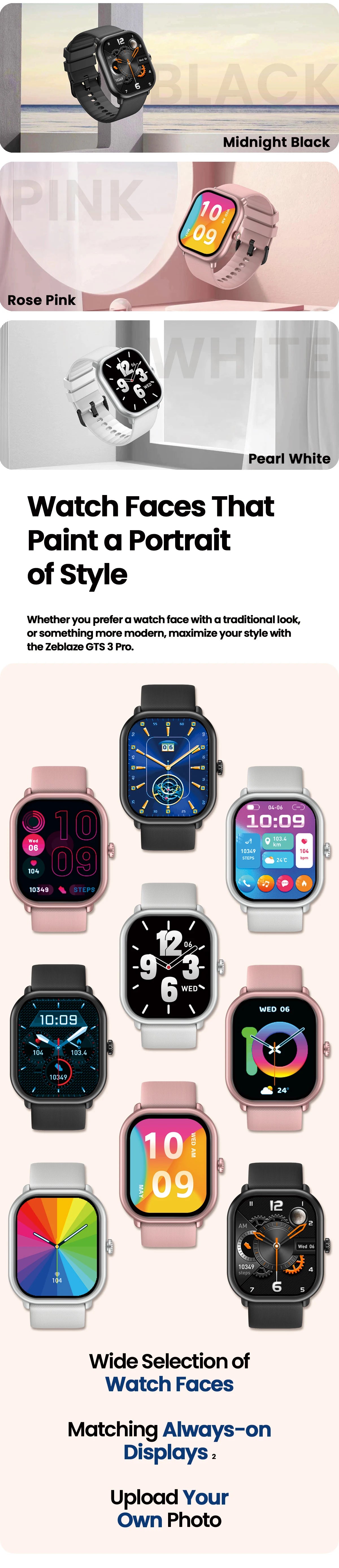 M6 Smart Watch – Fitness Bracelet with Heart Rate & BP Monitor