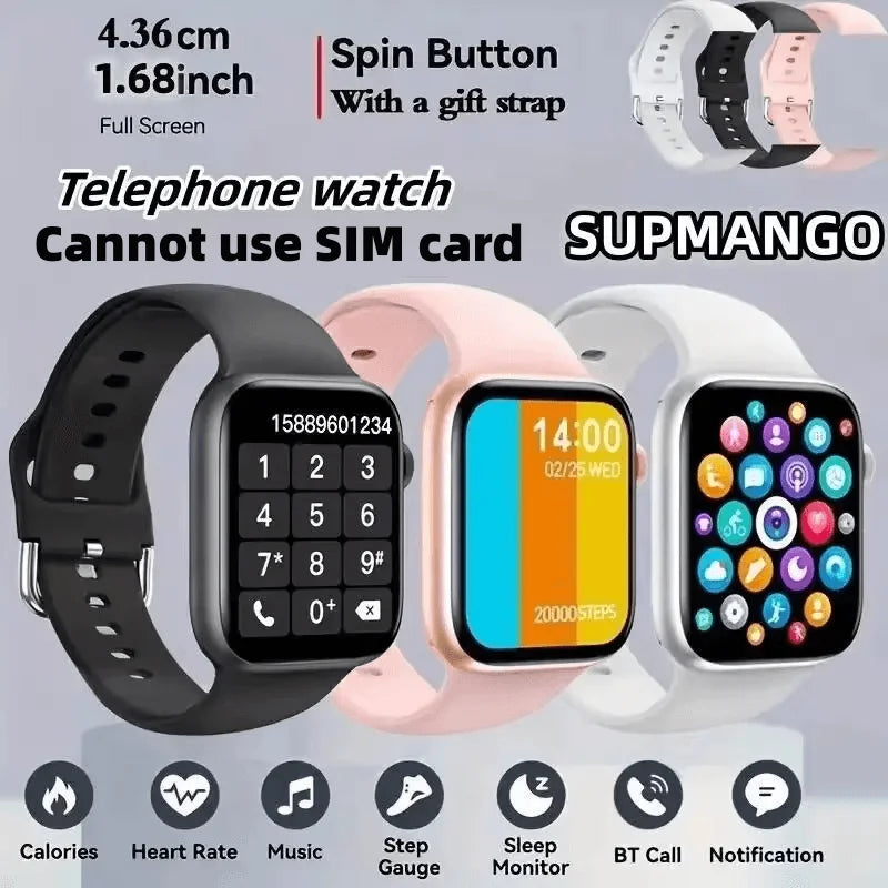 S8 Smart Watch – Bluetooth Call Fitness & Health Tracker