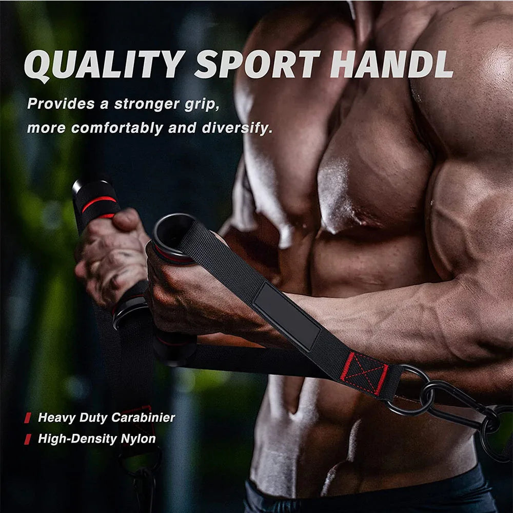 Triceps Rope Pull Down – Face Pull & Biceps Gym Attachment