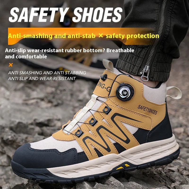 Men’s Safety Boots – Steel Toe Indestructible Work Shoes