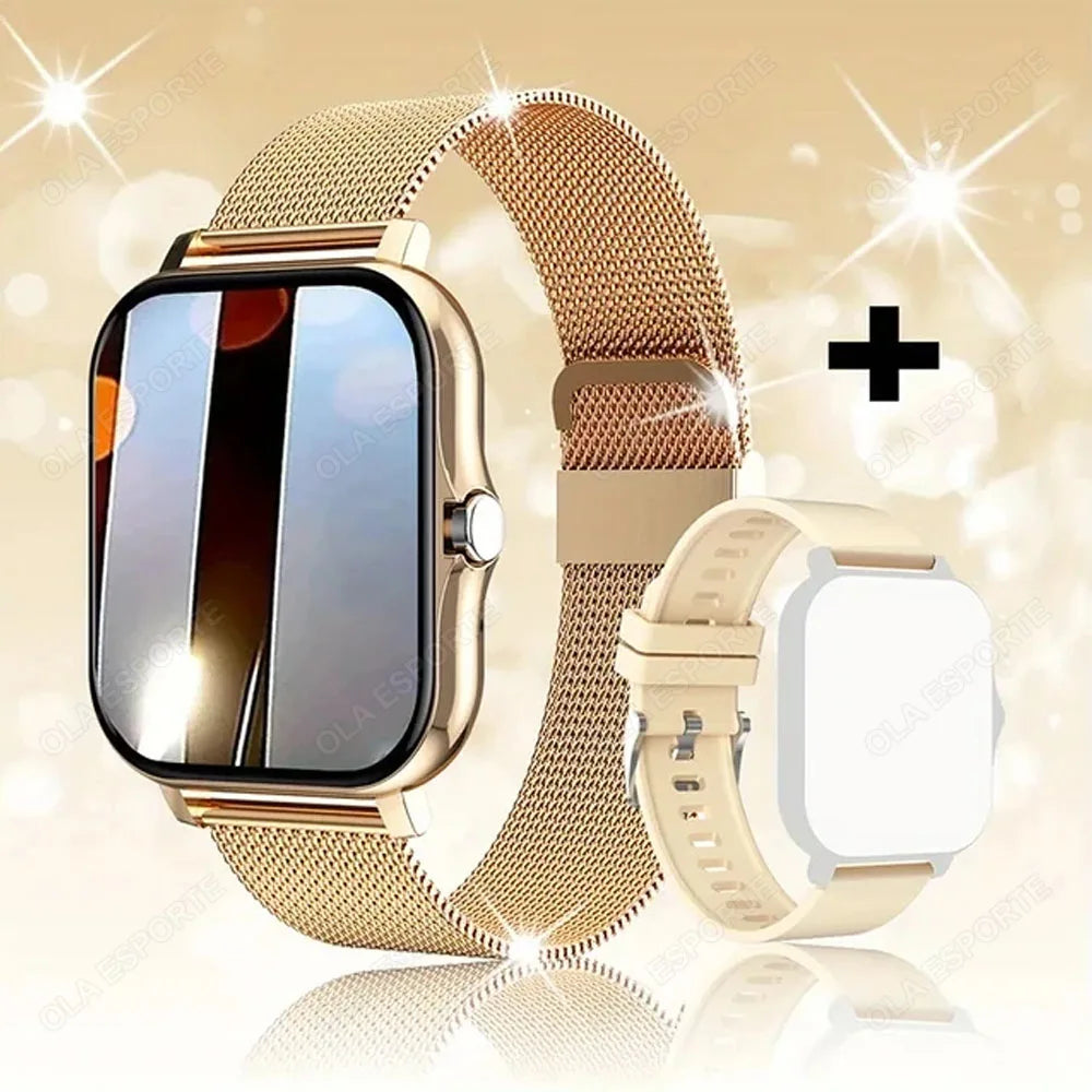 1.83″ Smart Watch – Full Touch Fitness Tracker with Bluetooth Call