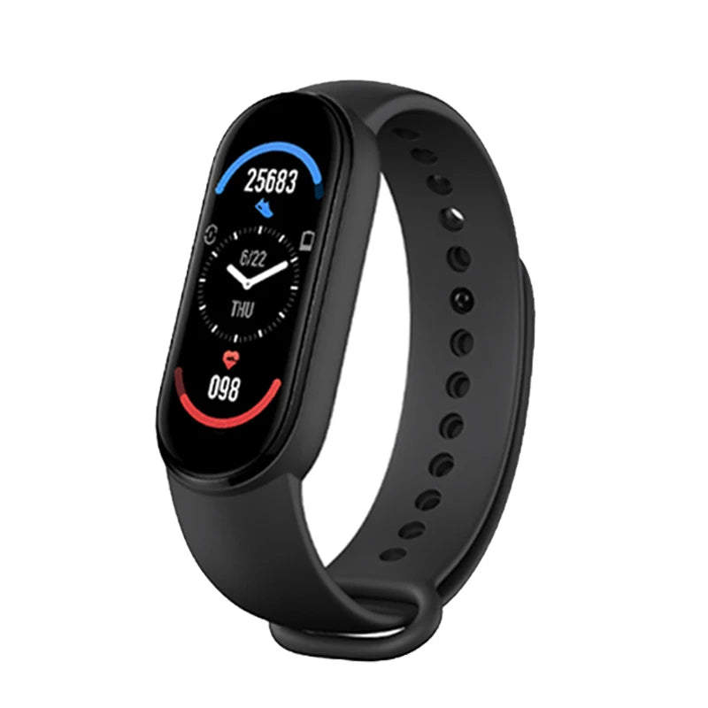 M6 Smart Watch – Fitness Bracelet with Heart Rate & BP Monitor