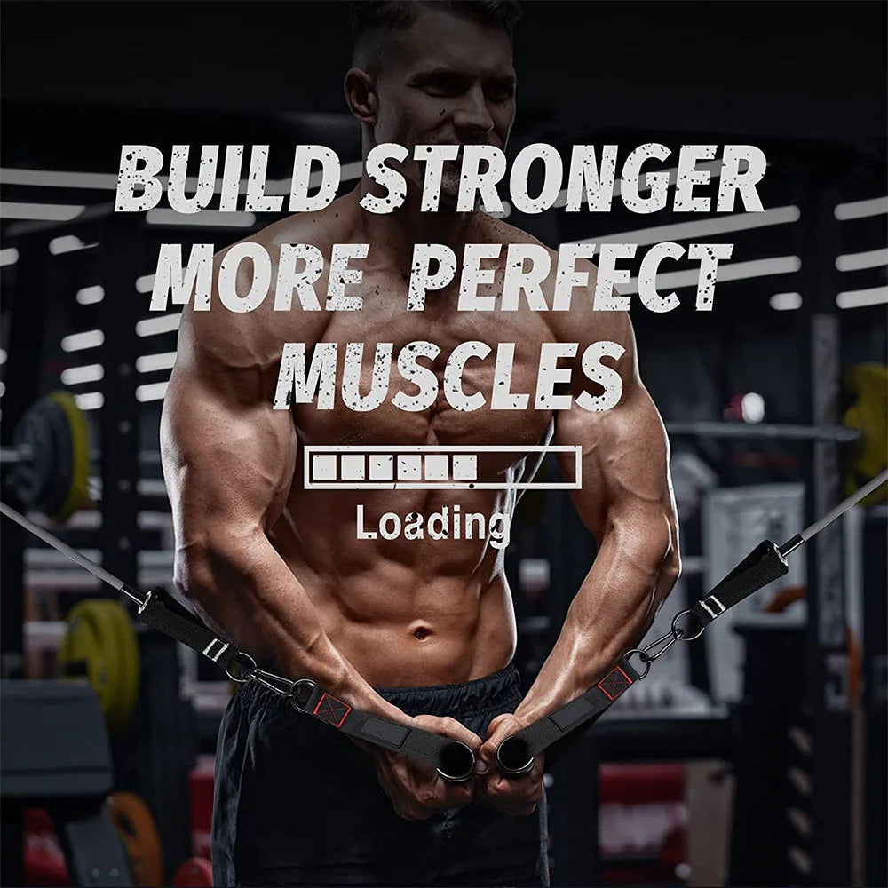Triceps Rope Pull Down – Face Pull & Biceps Gym Attachment