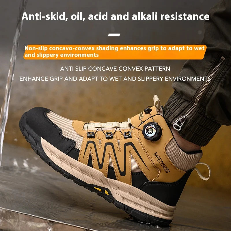Men’s Safety Boots – Steel Toe Indestructible Work Shoes